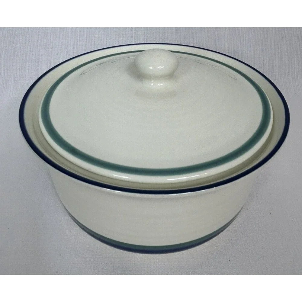 Pfaltzgraff Northwinds Covered‎ Casserole Dish 2 quart USA, Discontinued Pattern
